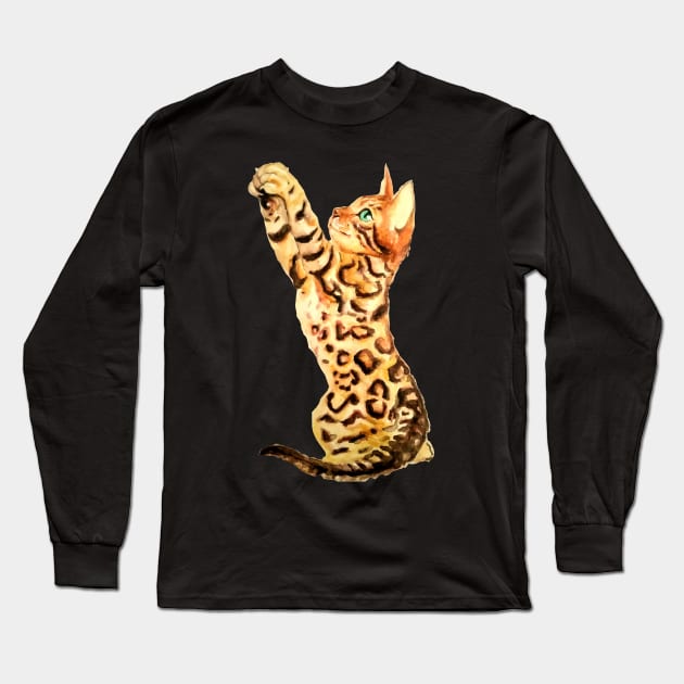 bengal Long Sleeve T-Shirt by yogaaa!